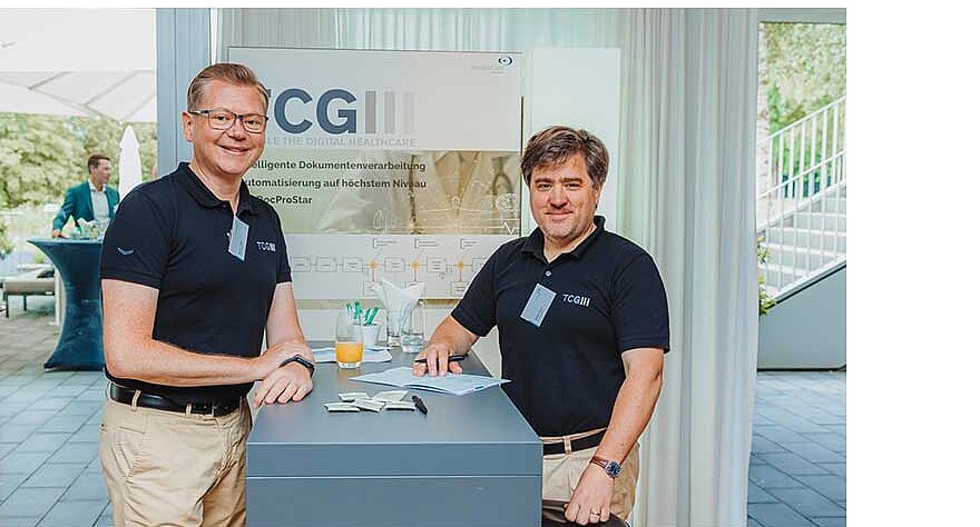 Martin Busl und Volker Koch, TCG Process Schweiz